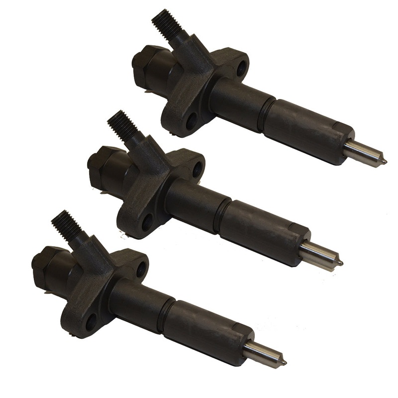 Set of 3 Diesel Fuel Injectors Fits Ford New Holland ~ Tractor Fuel Injecto