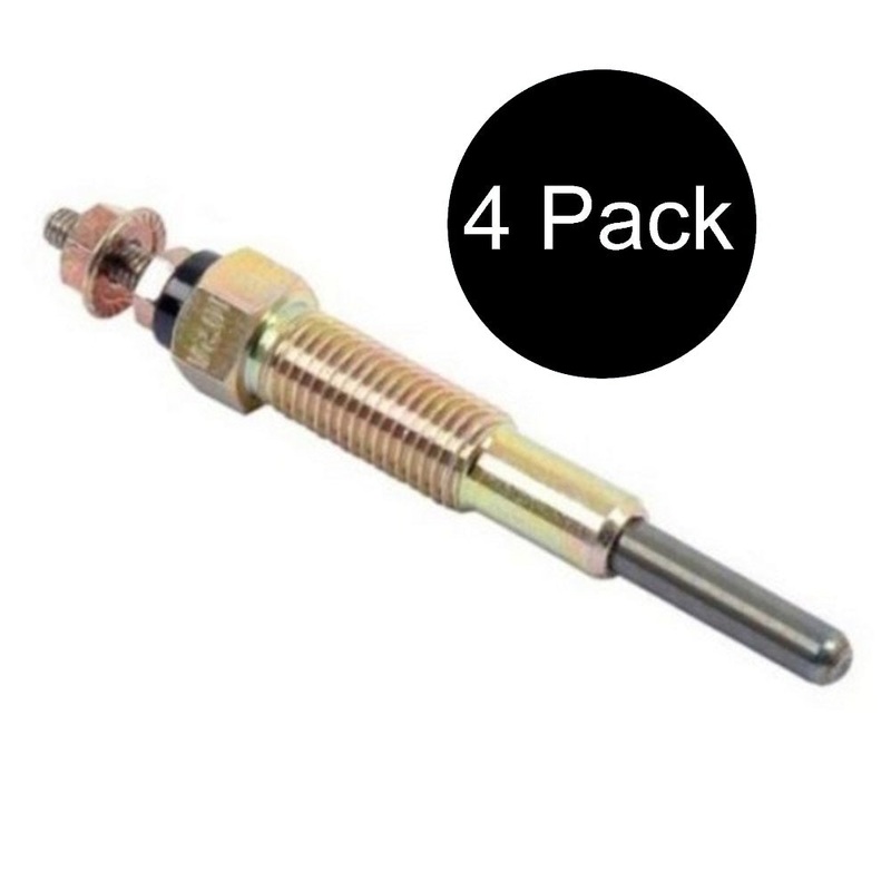 Pack of (4) 87542790 1273118C1 SBA185366060 Glow Plugs Fits Case/IH Tractors