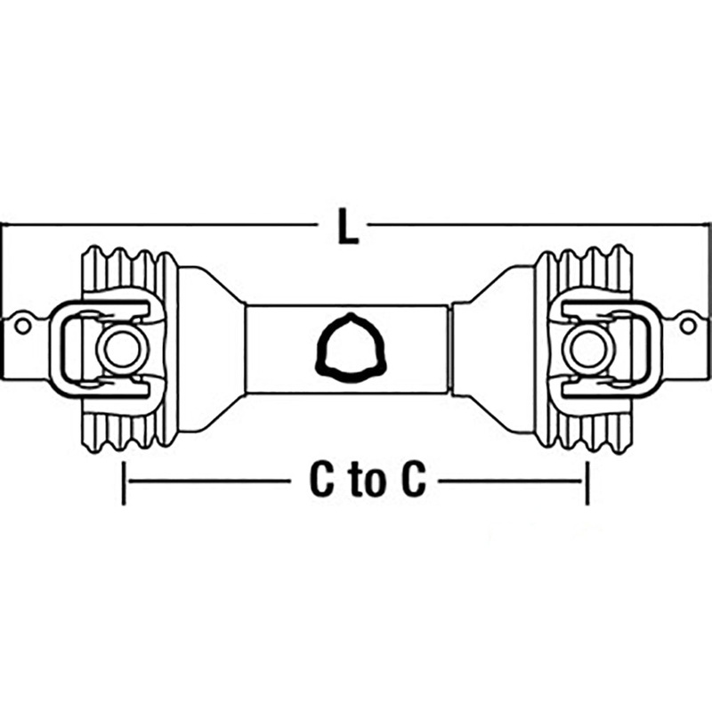 PTO DRIVELINE for VICON DISC MOWER CM167 CM1700 CM216 CM217 CM2200 CM240 CM2400