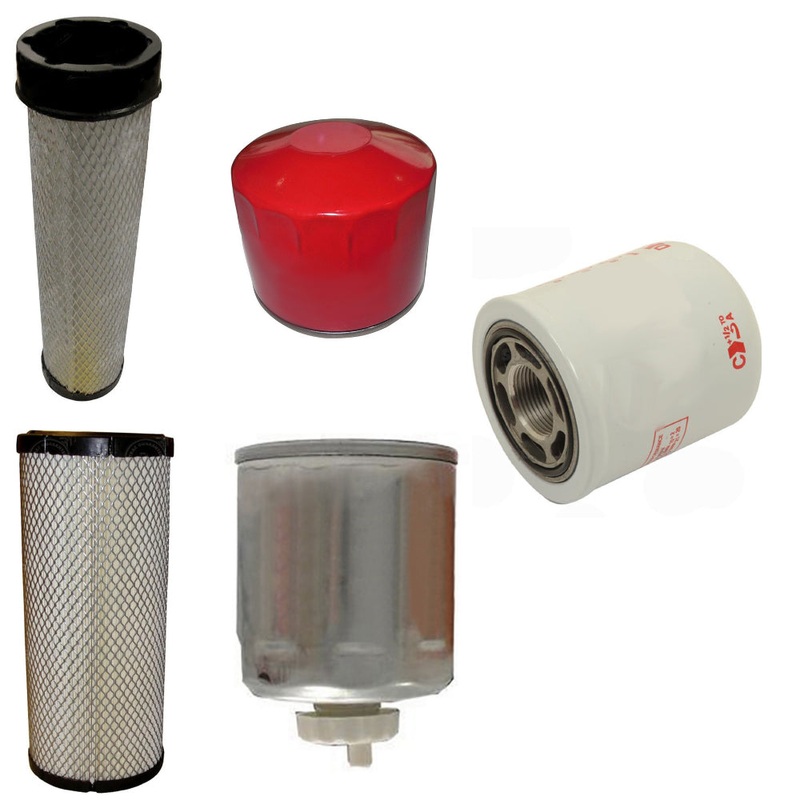 Filter Kit Fits Bobcat S570 & S590 Skid Steer Loader Maint- 5 Fits Donaldson