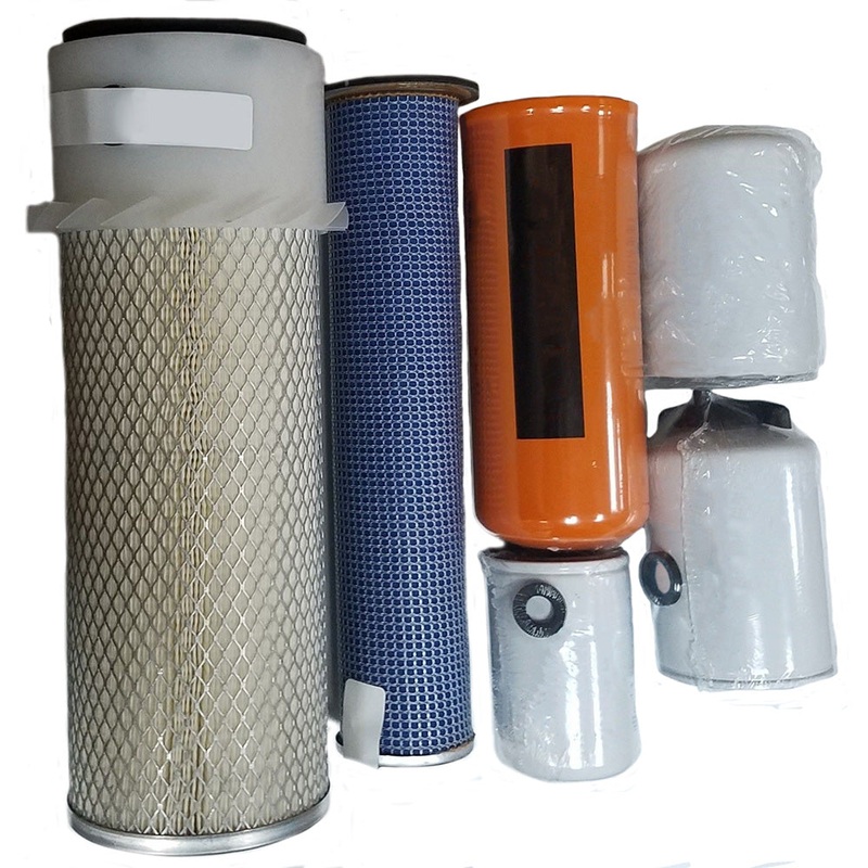 Maintenance Filters Kit Fits Case / Fits Case-IH 580E Backhoe Loaders 239 CID