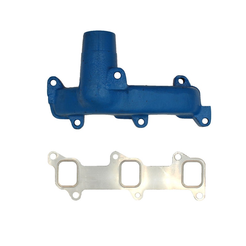 Manifold & Gasket Fits Ford 3 Cyl Tractor 2000 2600 3000 3610 4000 4610 4630