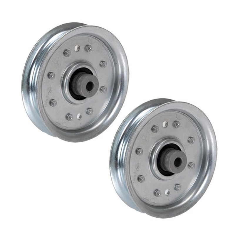 280-402 Set of Two New Heavy Duty Flat Idlers Fits John Deere D18314