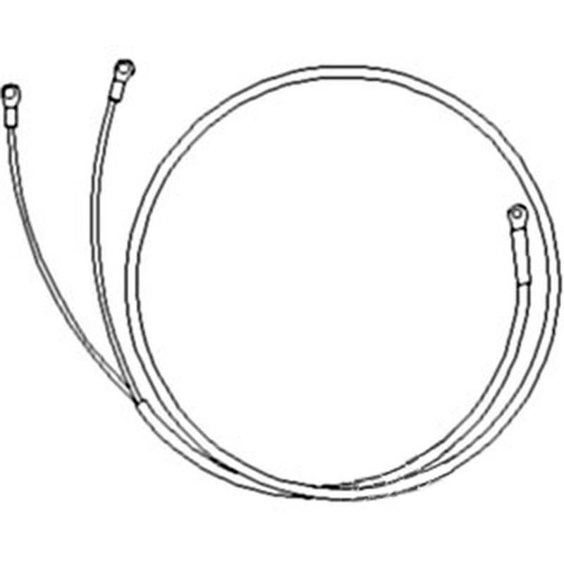 HEADLIGHT HARNESS. 52973DA Fits FARMALL MODEL H, HV, M, MV, MD, SUP M W/O GROUND