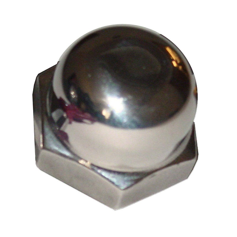 R4506 Steering Wheel Nut Stainless Steel Fits International Harvester 300 600