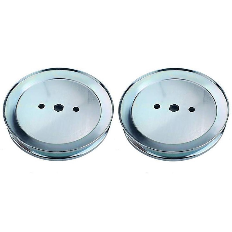 (2) Fits John Deere Mower Deck Spindle Pulley 42'' L100 L110 L111 L118 102 115 1