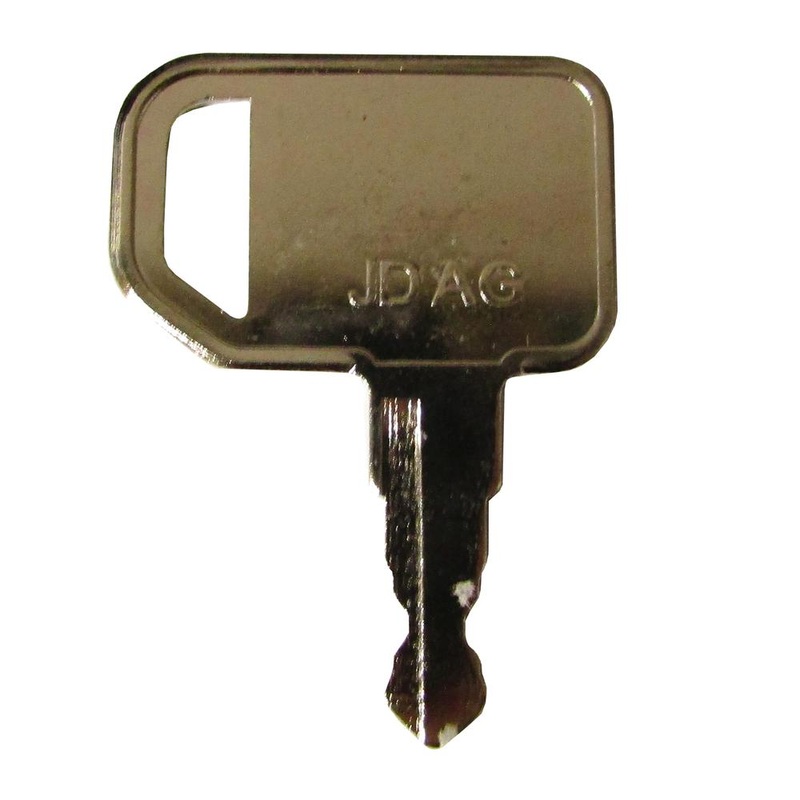RE183935 (1) Aftermarket Ignition Key marked JDAG Fits John Deere #28 Key