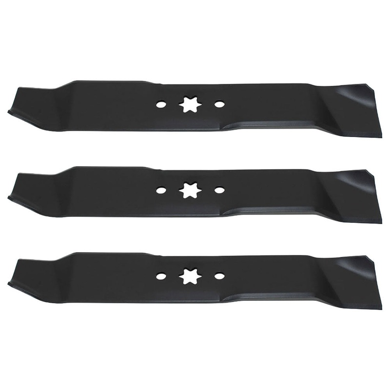 Set of 3 Blades fits MTD fits Yard Machine 46" Mower Decks 942-0611 742-0611