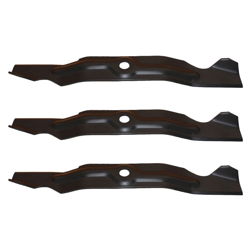 (3) 742-04068 759-04047 942-04068 Blades Fits Cub Cadet LT1024 50" Cut