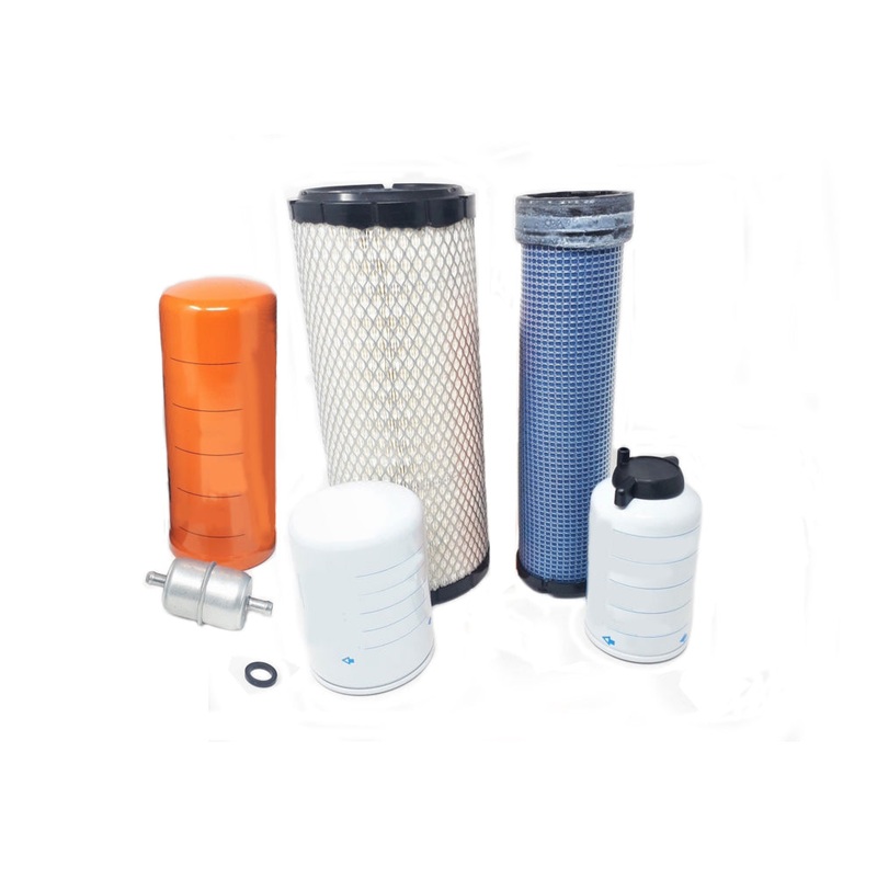 Complete Filter Kit Fits Case 75XT Skid Steer 87418367 87418366 D94236 BF1173
