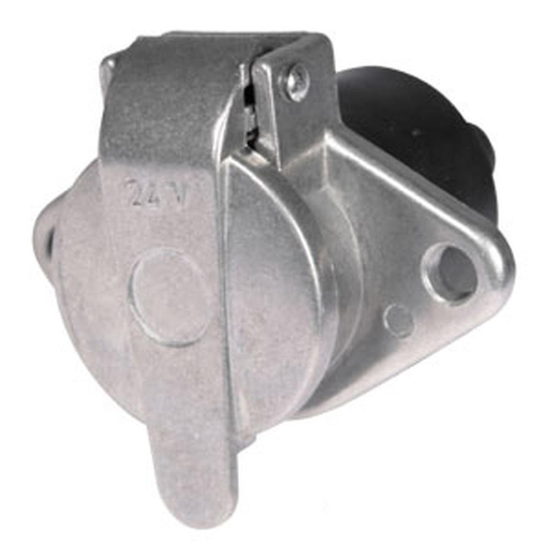 Implement Light Socket - 7 Pin Fits Case IH Fits Ford Fits Massey Ferguson Fits