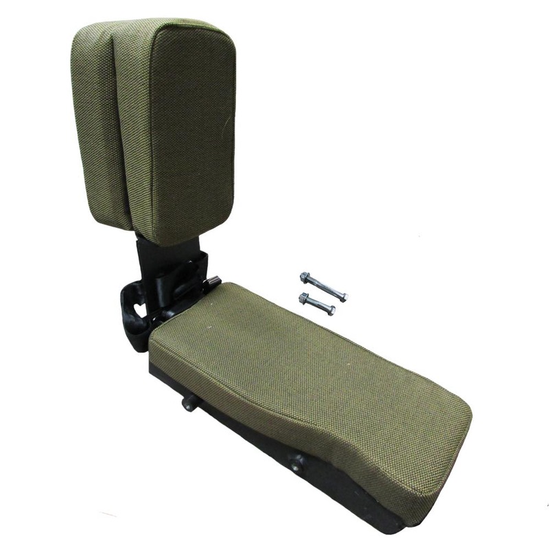 Side Kick Buddy Seat Fabric Dark Kayak Brown Fits John Deere 4230 9400 7700