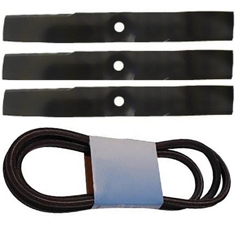 Deck Belt & Blade Kit Fits John Deere 325 335 345 425 445 455 54" M112269 GY2056