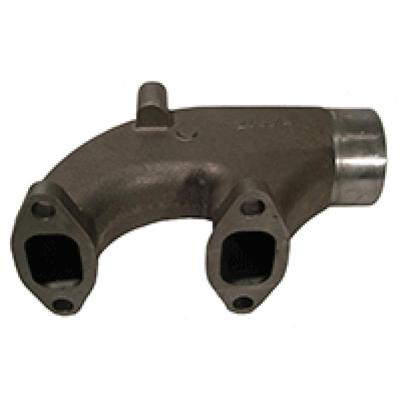 IHS2529 Manifold, Diesel Exhaust End Section Fits International