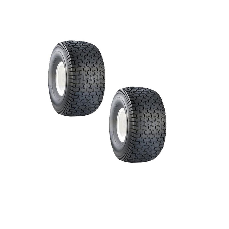 SET Of TWO 15X6X6 15X6.00-6 Turf Tires Garden Tractor Lawn Mower Riding Mower