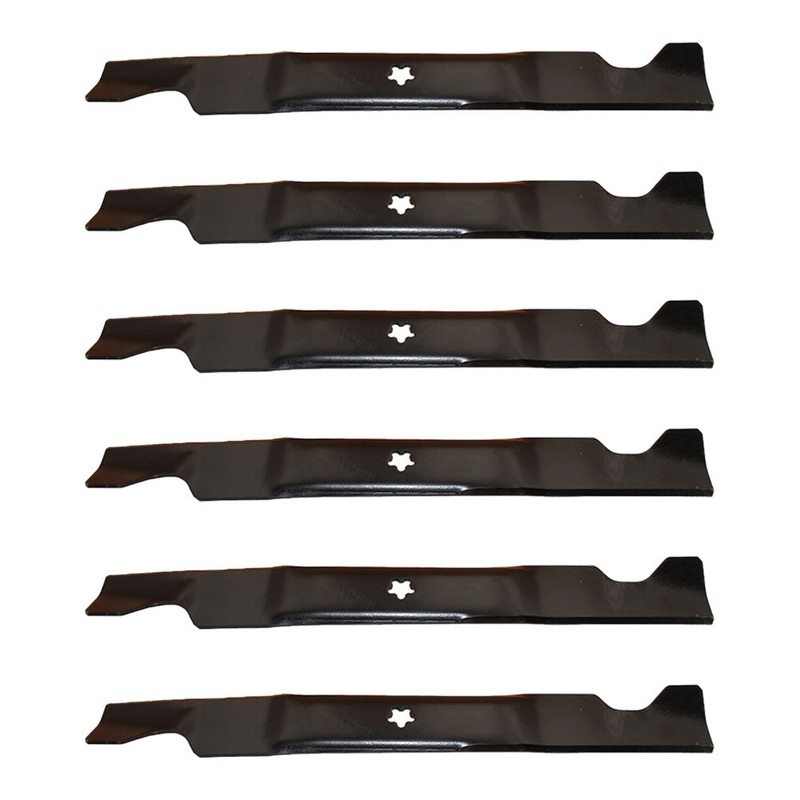 6 PACK - Mower Blades Fits Husqvarna Fits Craftsman Fits Poulan 532405380