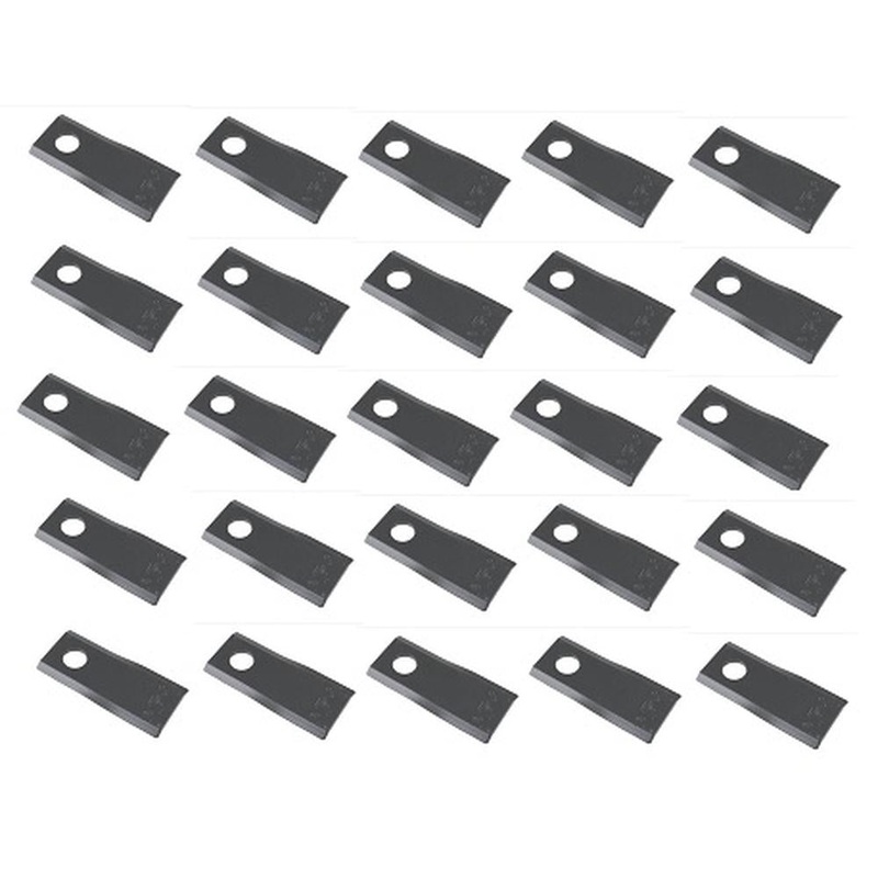 Disc Mower Blade Right Hand 25 Pk Fits John Deere-Kuhn-Fits New Holland-Gehl-Fit