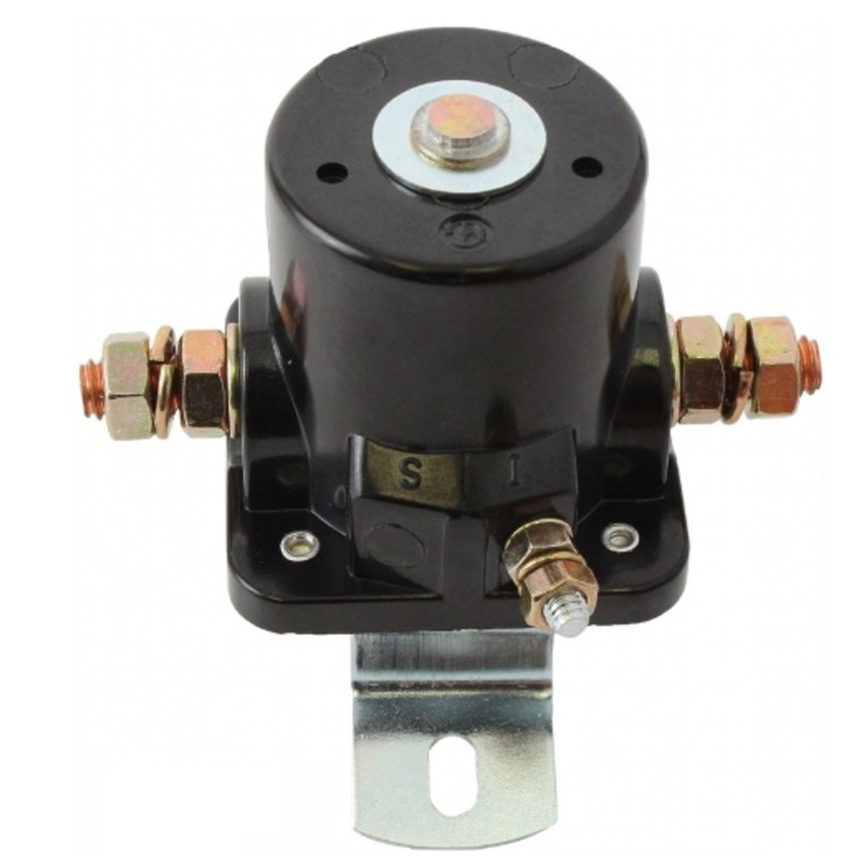 12 Volt Mounted Solenoid Relay Starter Fits Ford NH 8N 2N 9N Tractors (1947-52)