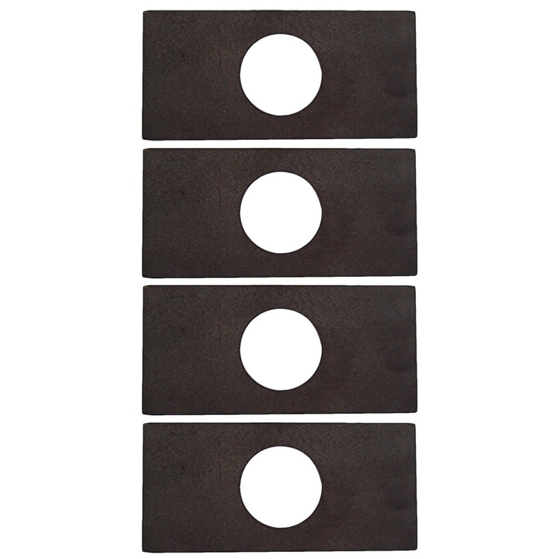 (4) Disc Axle Bend Over Locking Plates For 1-1/8 Disc Harrow Axles
