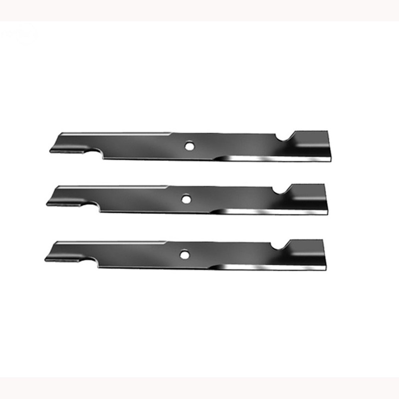 (3) Mower Blades High Lift Notched 103-6394 Fits Exmark Laser Z AC XS 103-6399