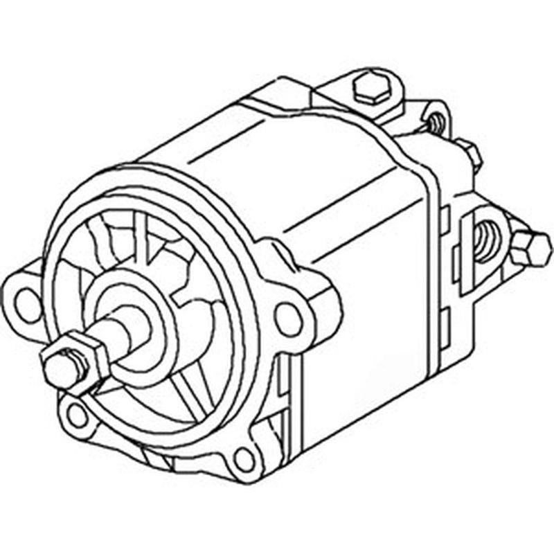 C7NN3A674F Power Steering Pump Fits Ford Tractor 2000, 3000, 4000, 5000, 7000,
