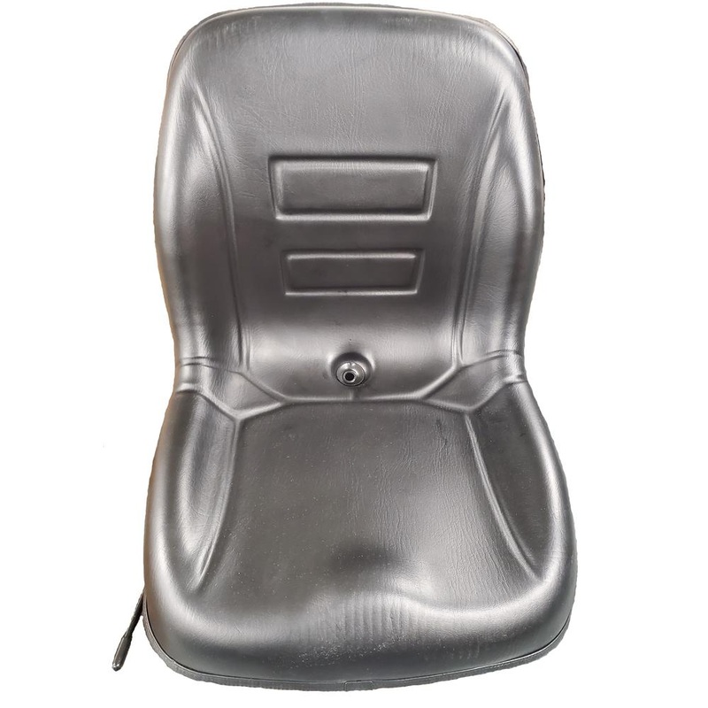 Replacement High Back Vinyl Seat w/Slide Rail Fits MF