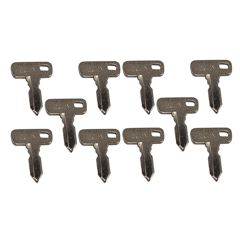Set of 10 Fits Club Car Golf Cart Keys 84 & Up Gas & Electric DS Precedent