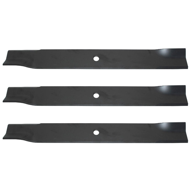 3 HD Hi Lift Blades Fits Bobcat 61" Deck 112111-03 112243-03 539101733 1520842
