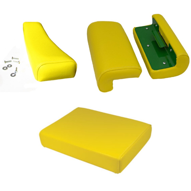 4 Pc Seat & Armrest Set Fits John Deere Tractor A B D 50 70 720 730 820 830