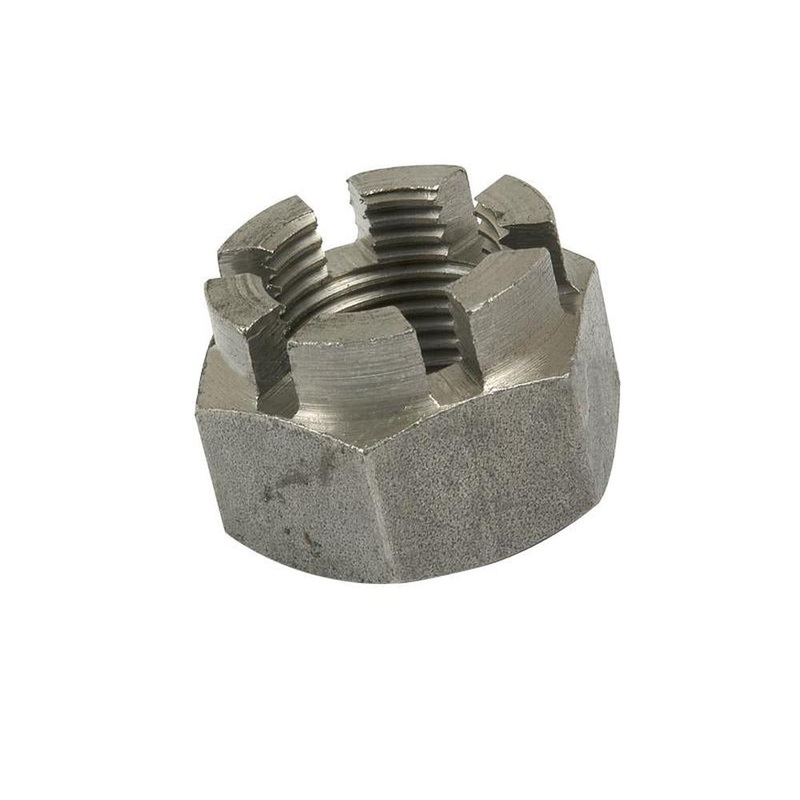 S.53858 Castle Nut, Size: M20 x 1.50mm, Metric Fine - Fits Allis Chalmers 5040 +