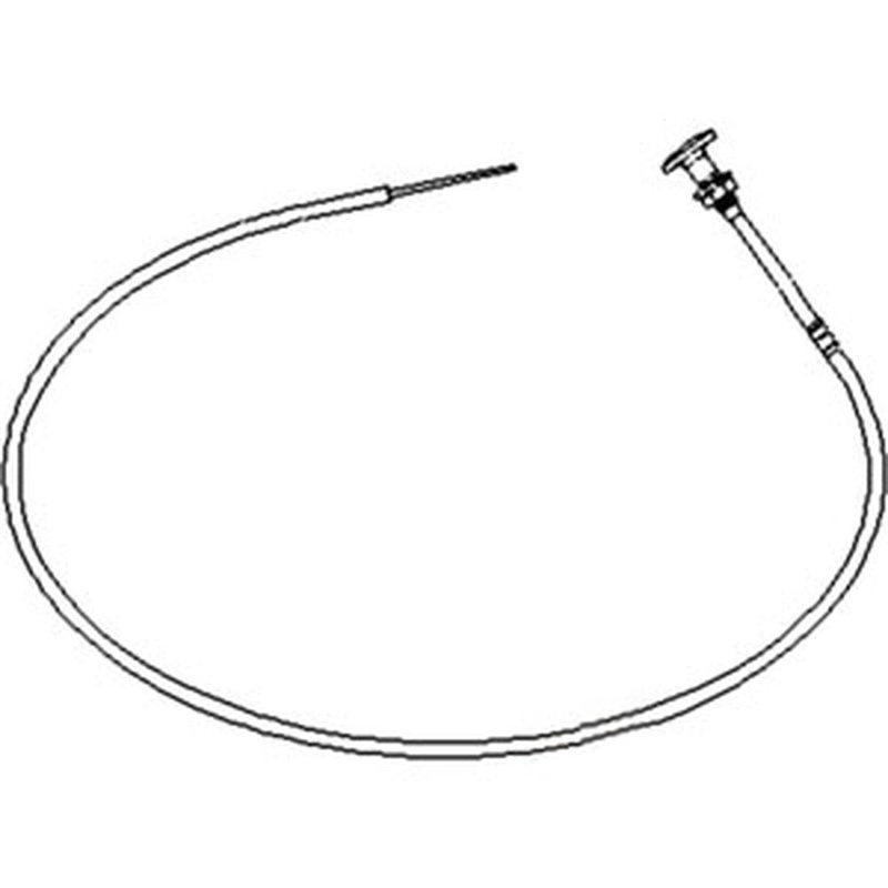 Replacement Choke Cable Fits Massey Ferguson w/ Perkins Gas 3 Cylinder 519976M1