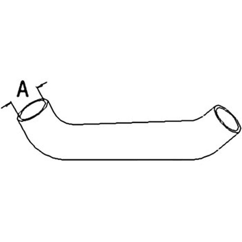 OLS5333-STR Upper Radiator Hose Fits Oliver 1750 1755 1850 1855