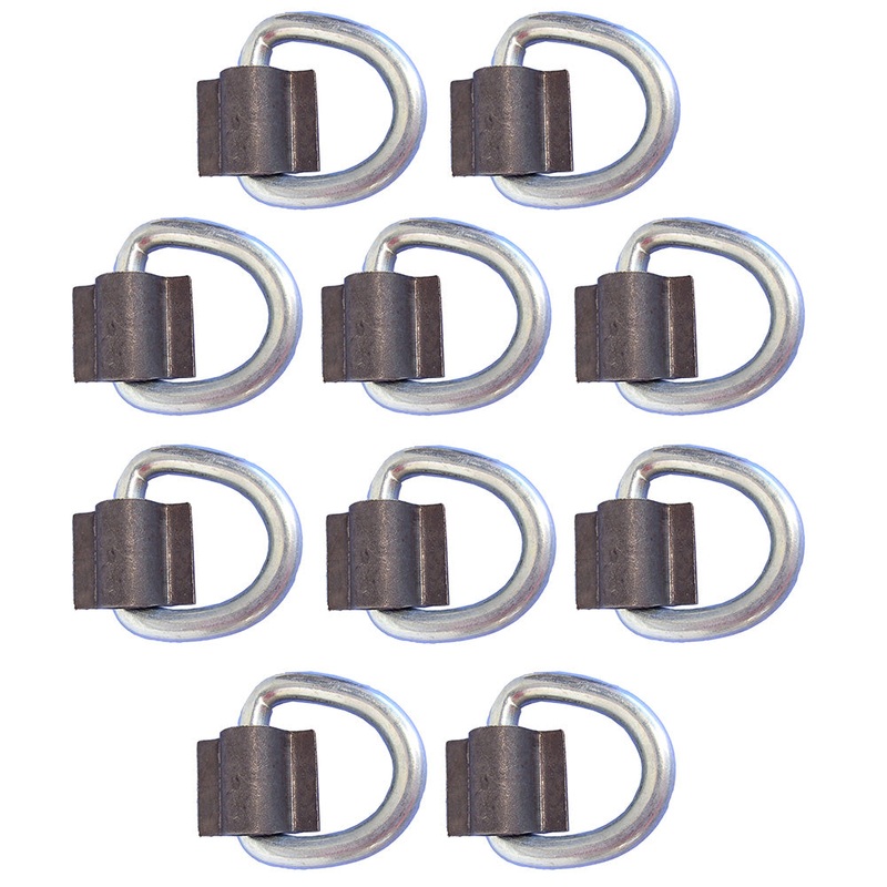 10 3/8" D Ring 5000# Weld On for ATV Motorcycle Rope Tie Trailer Truck