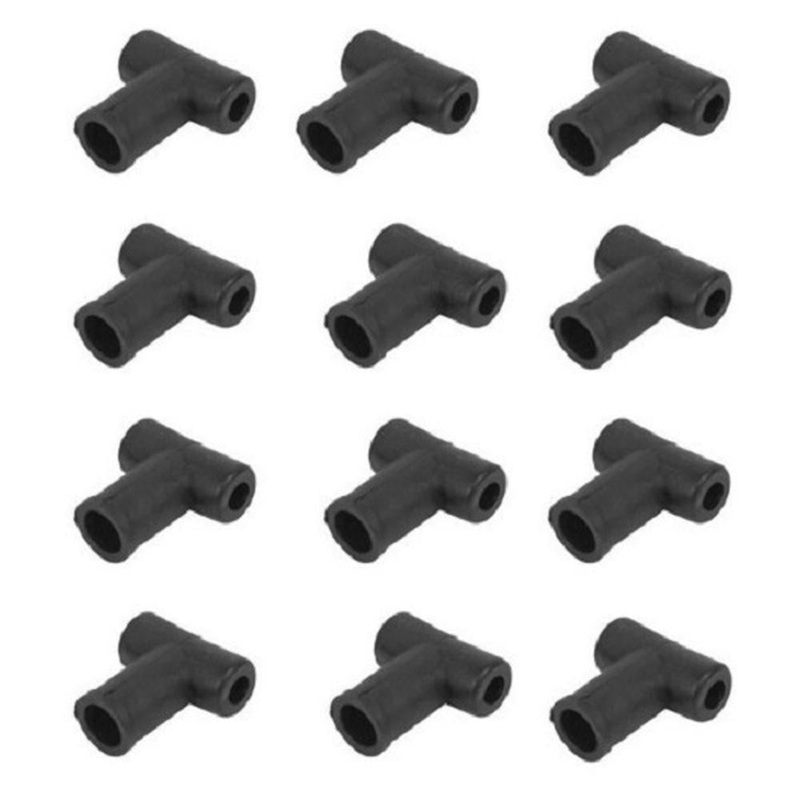 (12) Fuel Line "T" Boots Fits John Deere 820 920 1120 2120 4240 4840 8430 T23425