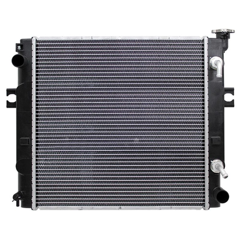 246249 Forklift Radiator - Fits Toyota - 17 3/4 x 17 3/4 x 1 7/8