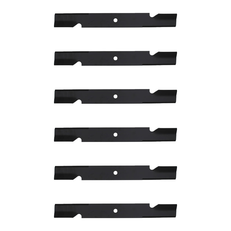 6PK Heavy Duty Lawn Mower Blades for Bad Boy Outlaw XP 61 038-6080-00"