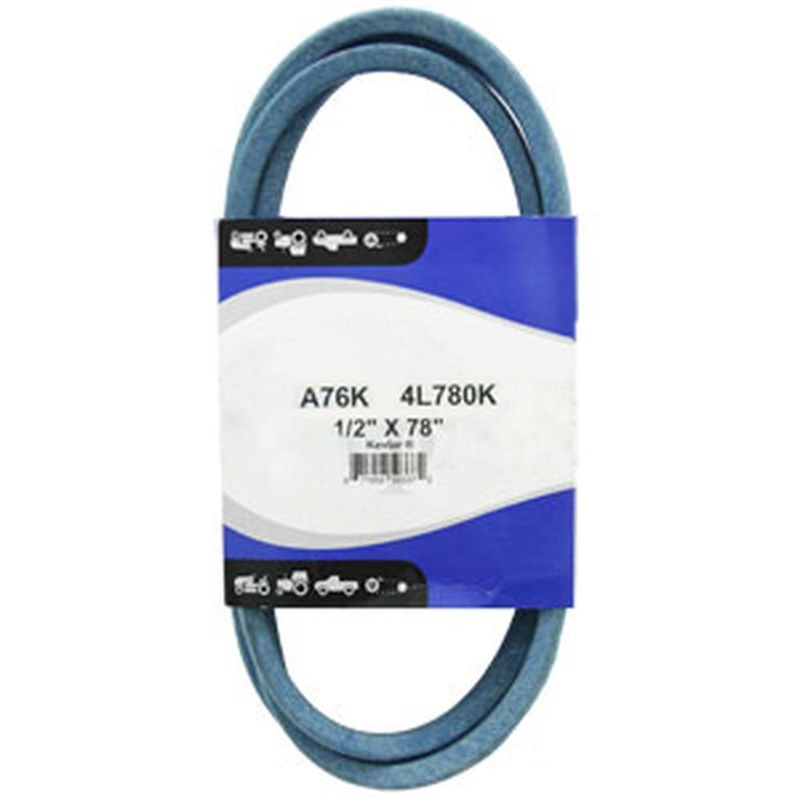 A-A76K Made With Aramid Blue V-Belt (1/2" X 78") Fits Toro/Wheel Horse