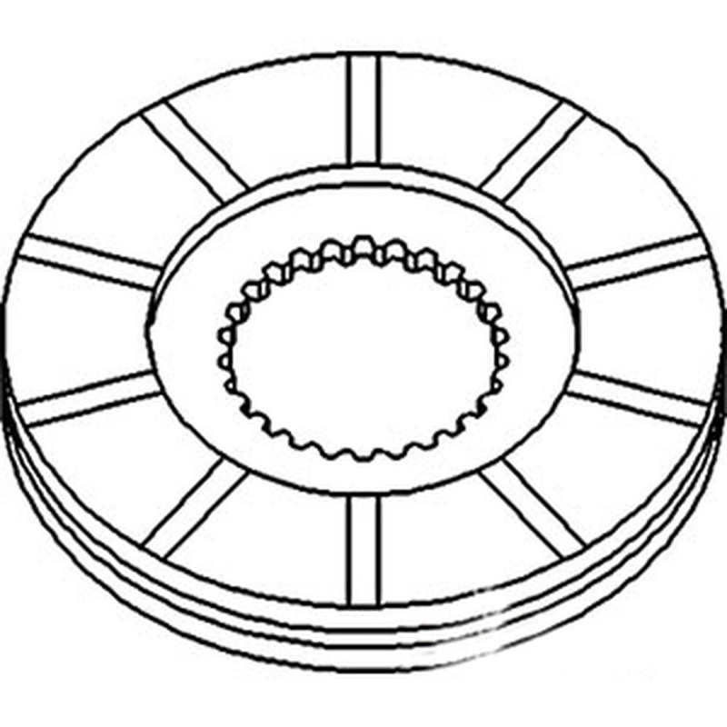 ABC449 Bonded Brake Disc Fits Oliver