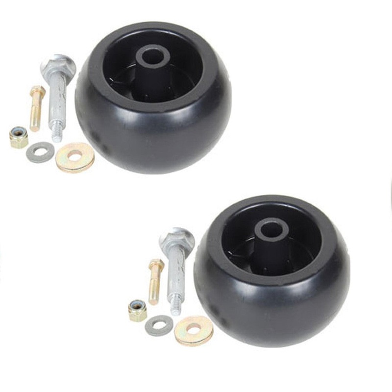 (2) 103-2763 Deck Scalp Wheel Kit Fits Exmark Lazer Z Turf Ranger Tracer Hydro