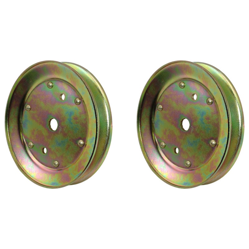 2 Pcs 195945 197473 532195945 Spindle Pulley 6-1/4 OD