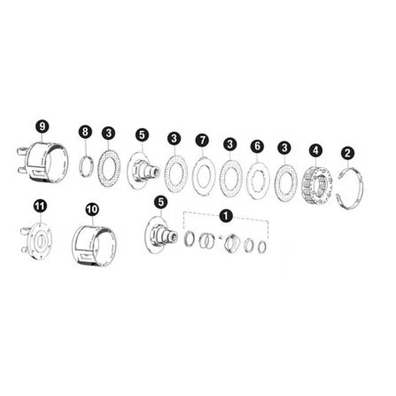 Drive Plate Fits 411 412 415 595 86520862 W367726