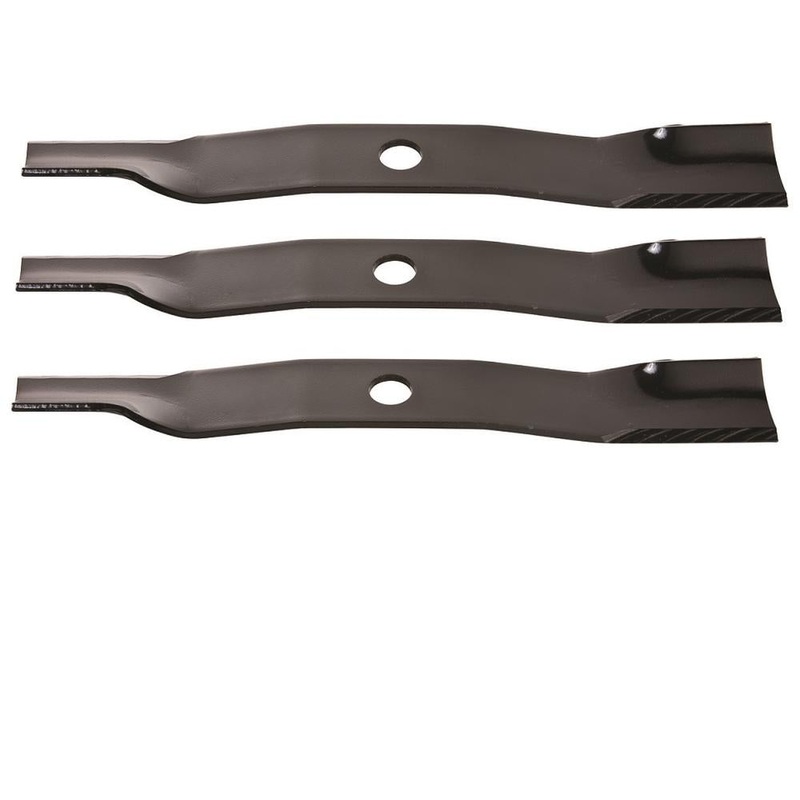Set of 3-60" XHT pro mower blades to fit Fits Kubota K5651-34340 330-552 6209