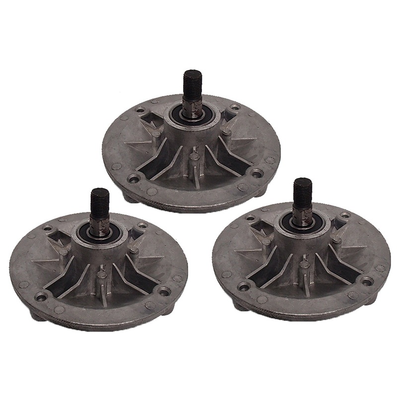 (3) SPINDLE HOUSING ASSEMBLIES w/ Shaft Fits Toro Z5035 TimeCutter 74376 74398