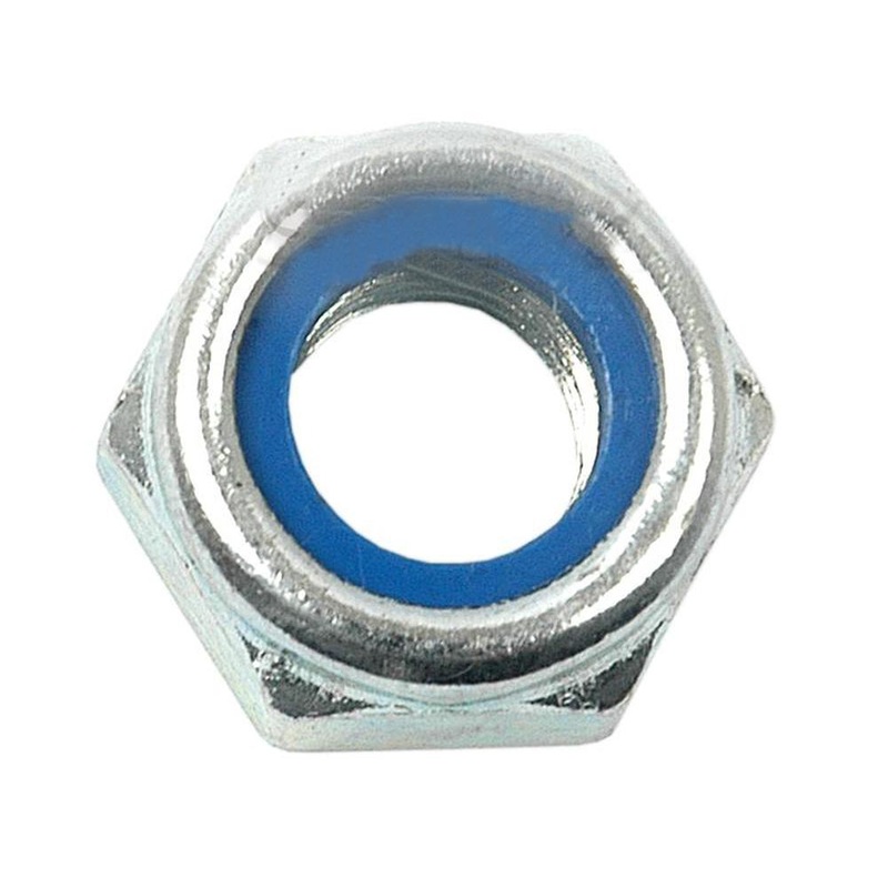 S.53838 Self Locking Nut, Size: M12 x 1.25mm (Din 985) Metric Fine