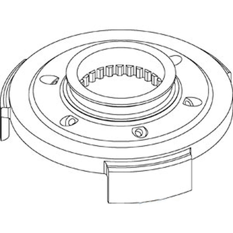 359895 T/A Flywheel, 7" - Fits IH / Fits FARMALL