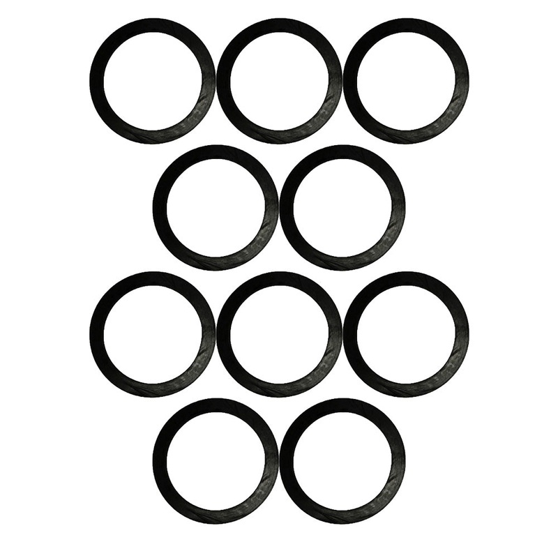(10) - Gas Fuel Sediment Bowl Gasket, 2" Rubber NAA9160A Fits Ford 2N 8N 9N NAA