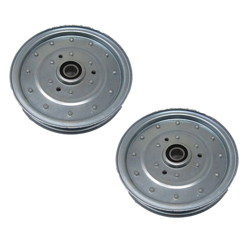 (2) Idler Pulley Fits Exmark Lazer Z & Lazer Z XP Mower With 60" 72" Deck