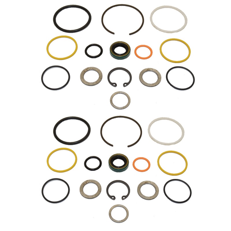 Seal Kit Pair Fits Ford Steering Cylinders 555 655 755 with .685" Rods