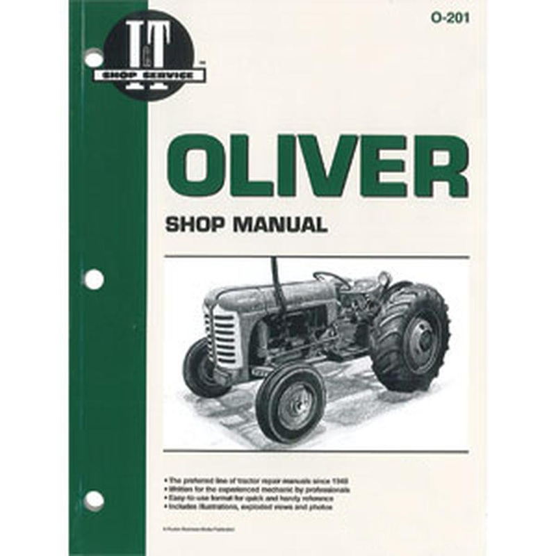 SHOP  MANUAL FOR OLIVER 66, 77, 88, 660, 770, 880, 950, 990 & MORE # O-201 - pm