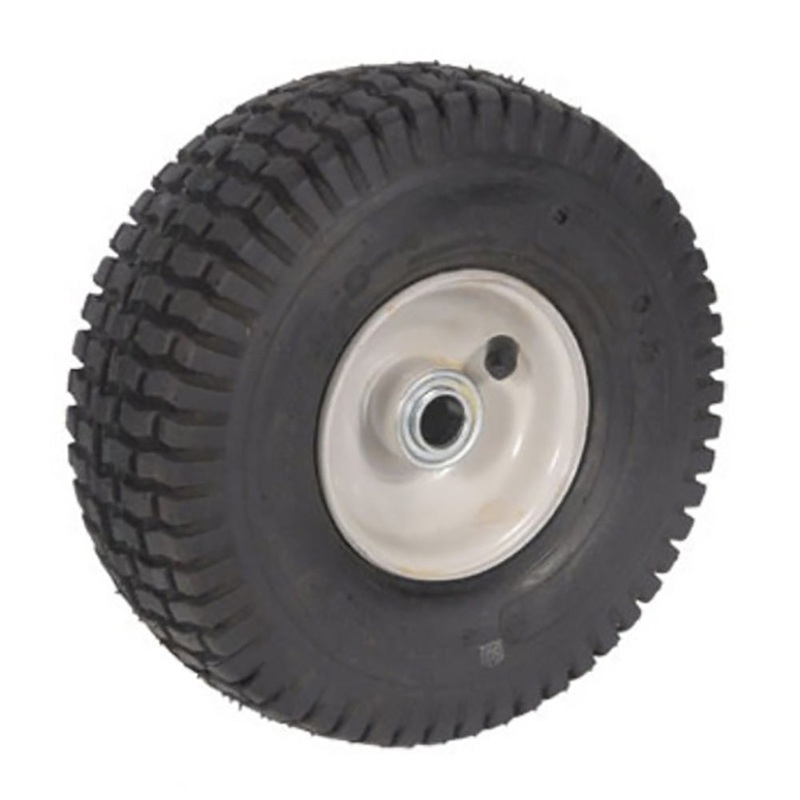 5-2305 4.10x3.50x4 Wheel Assembly 2 PLY With Grease Zerk For Snapper Mower